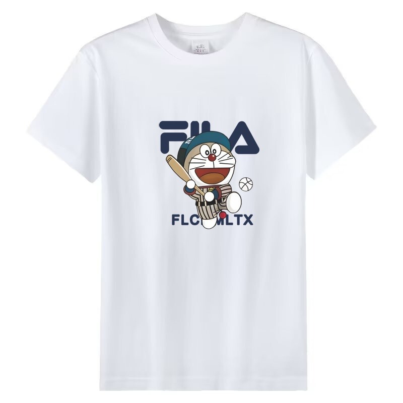 2025 新しい夏のメンズ半袖 Tシャツメンズトレンディなブランドメンズラウンドネックトップライト高級インプリント Tシャツ紳士服|undefined
