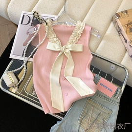 女式针织衫;吊带背心;连衣裙