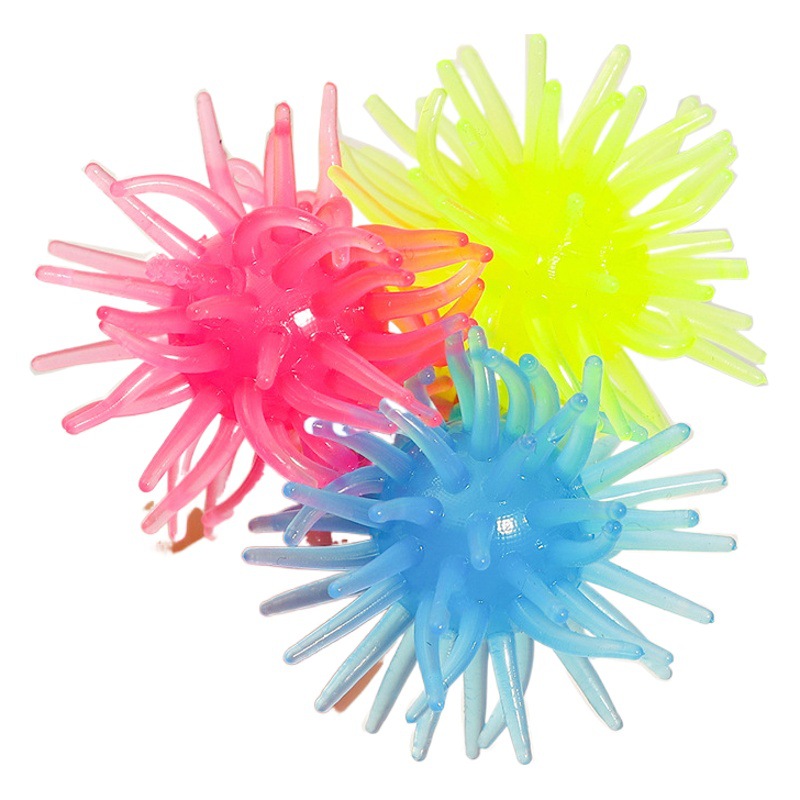 Descompresión de juguetes, escalada de paredes, rebote lento, TPR, pequeña bola de espina pegajosa, descompresión, ventilación, cura, nueva y extraña venta caliente transfronteriza