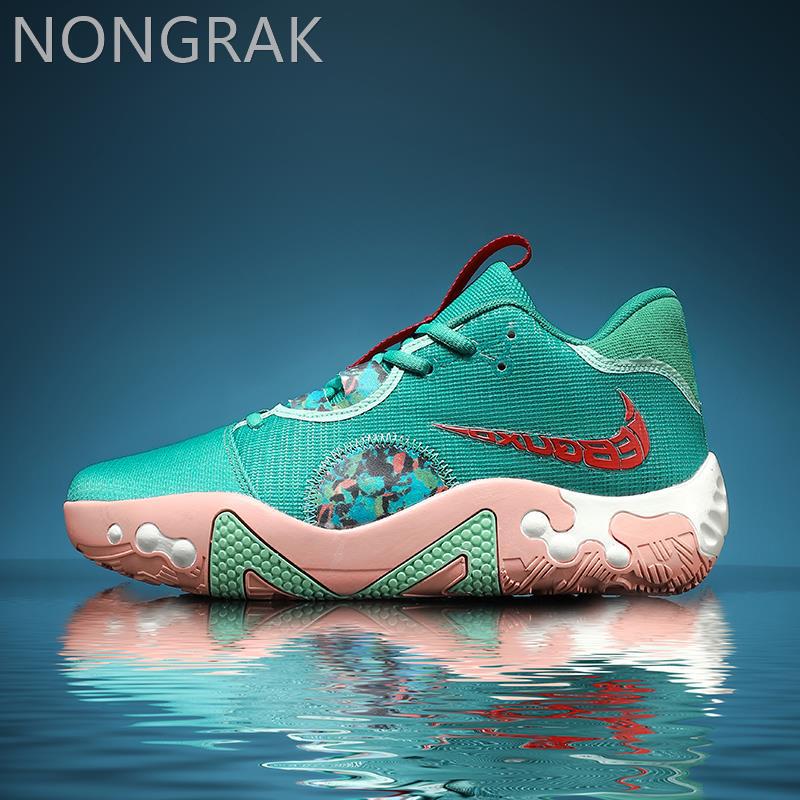 Pg6 Basketball Shoes George Sixth Generation Marinated Pepper Akita Non-Slip Wear-Resistant Cement Floor Actual Low-Top Trendy Men