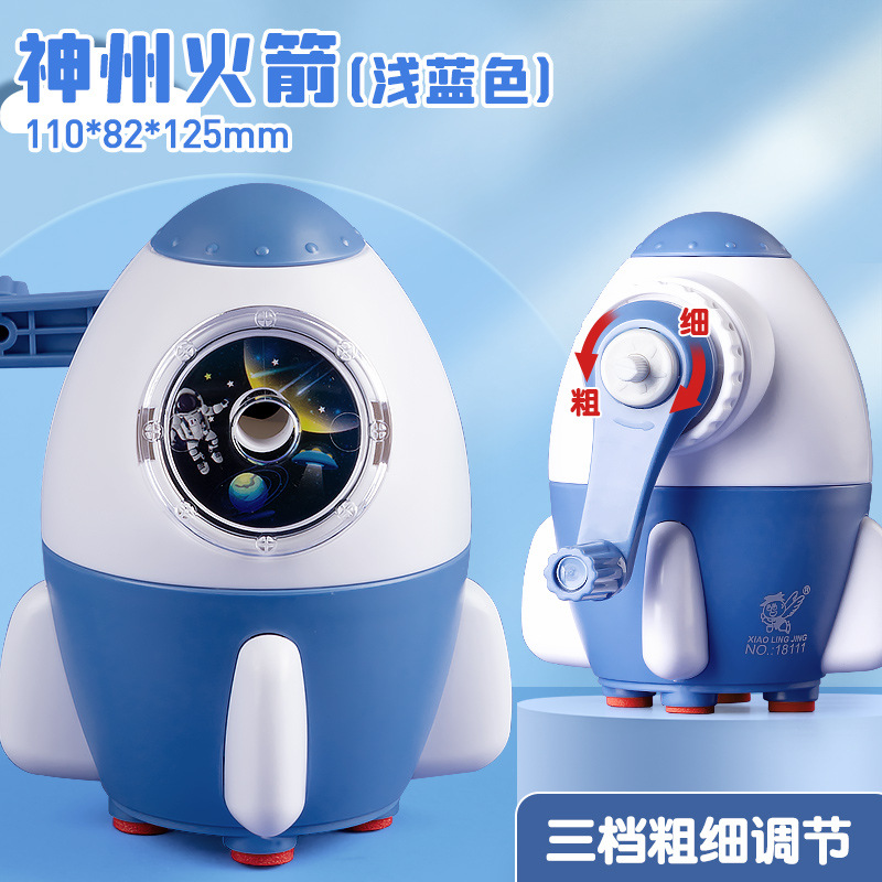 Sacapuntas de lápiz de manivela sacapuntas Sacapuntas de los niños para estudiantes de la escuela primaria