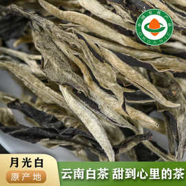 自产自销云南景谷秧塔高山有机白茶蜜香月光白500克白茶散茶批发