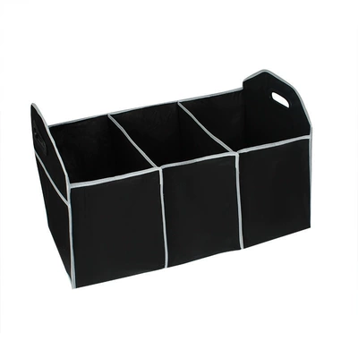 Foldable Car Storage Box, Car Trunk Storage, Non-Woven Storage Bag, Multi-Functional Car Organizer (Car storage bag/box) - handle-without-hemming