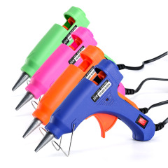 ホットメルトグルーガン 幼稚園 手芸 DIY 20W ディスペンサー 7mm グルーバー 学生 子供 家庭用 小型グルーガン 卸売