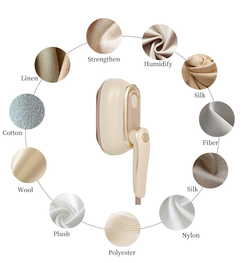 Mini Garment Steamer Portable Foldable Steam Iron For Clothes_voghion.com
