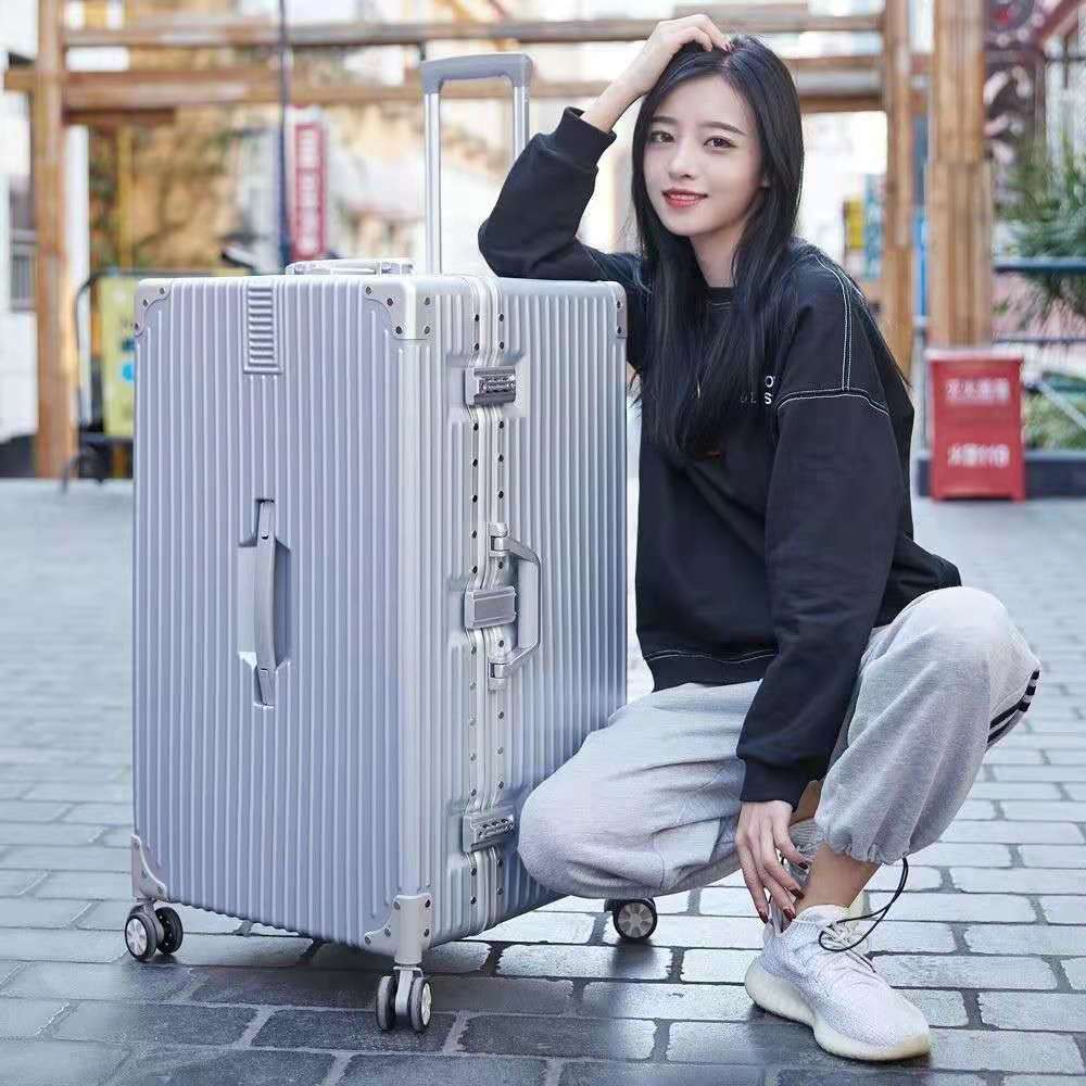 고급 실버 [업그레이드 두꺼운 50% + 복고풍 직각 알루미늄 프레임]]