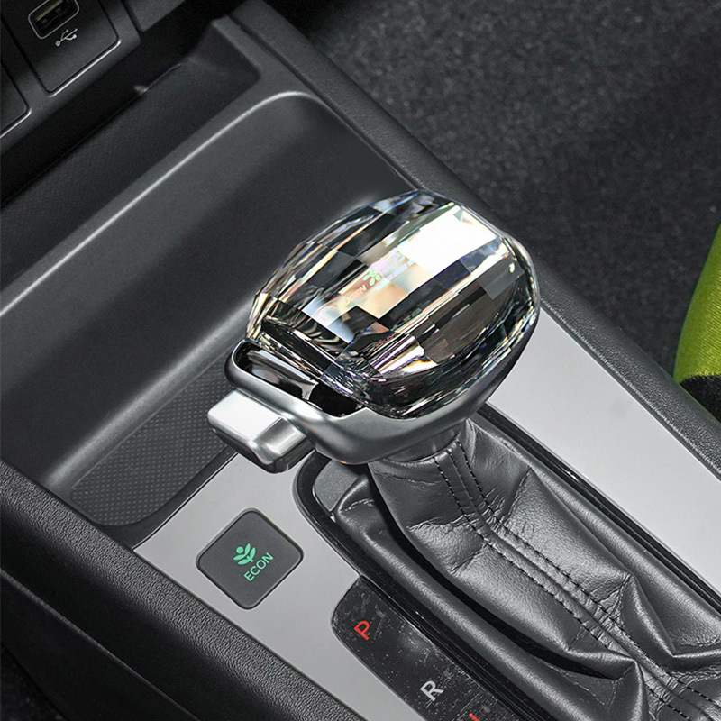 Adecuado para Honda Fit Laifu salsa engranaje mango de cristal cabeza de engranaje modificación cabeza engranaje cambio cabeza palanca