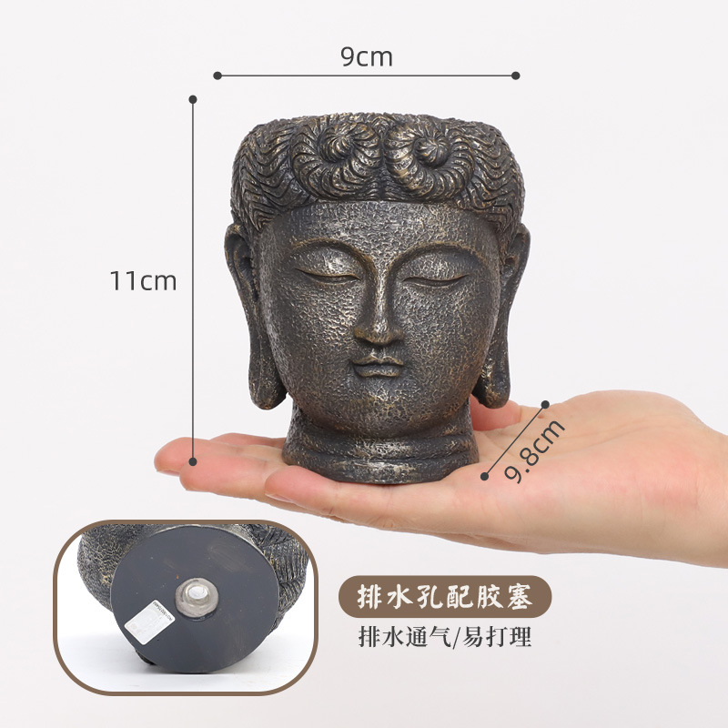 Chậu Cây Resin Bộ hũ đựng tro cốt thú cưng bằng gốm, đồ tưởng niệm chó mèo, đồ tang lễ thú cưng (RG-169)