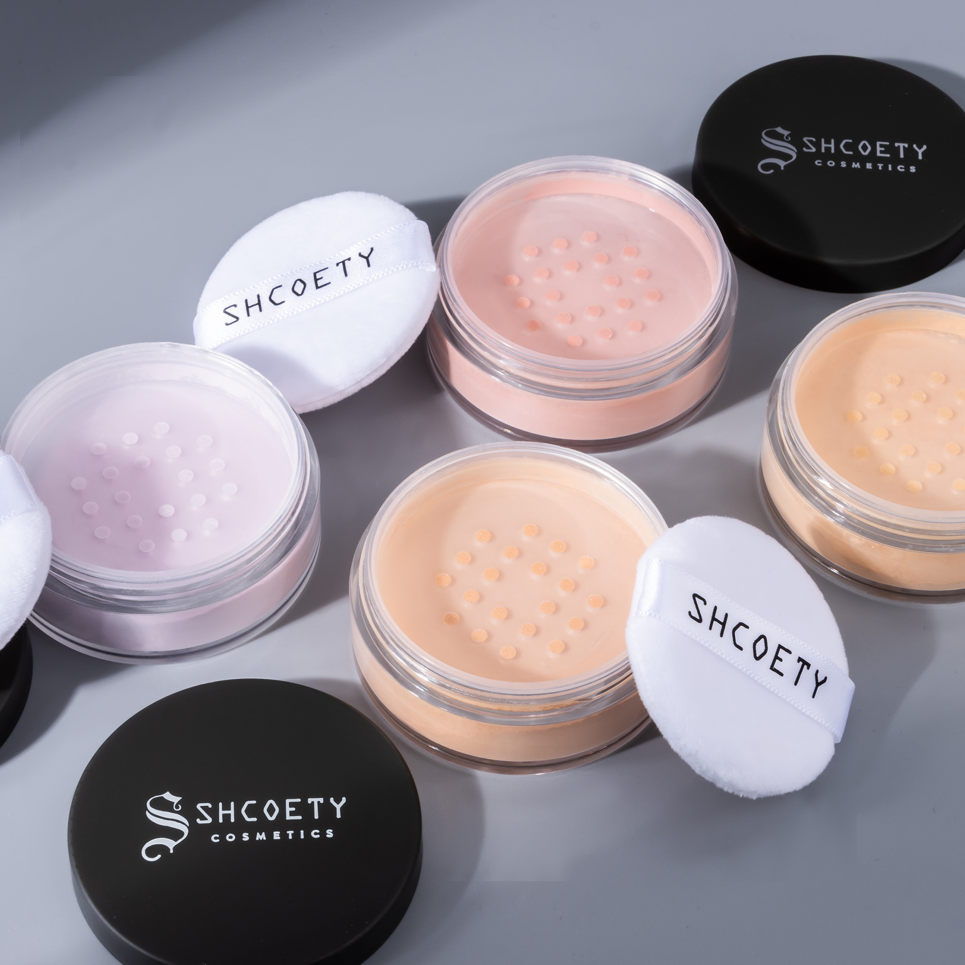 SHCOETY Pearl Light Powder is waterproof, sweat-proof, non-smudging, concealing loose powder, fine flash, contouring and setting powder, cross-border makeup undefined