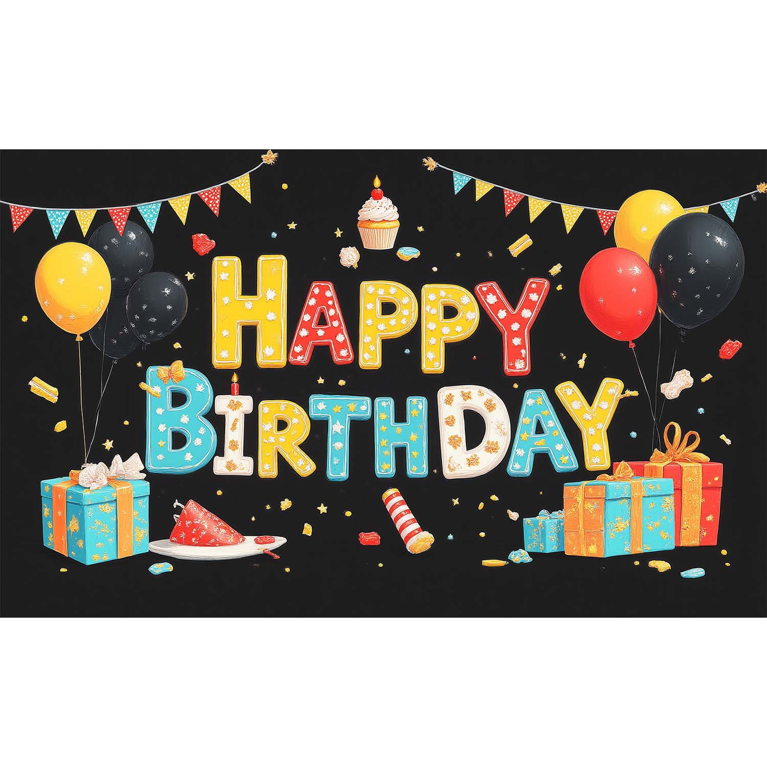 생일 배경 천 22