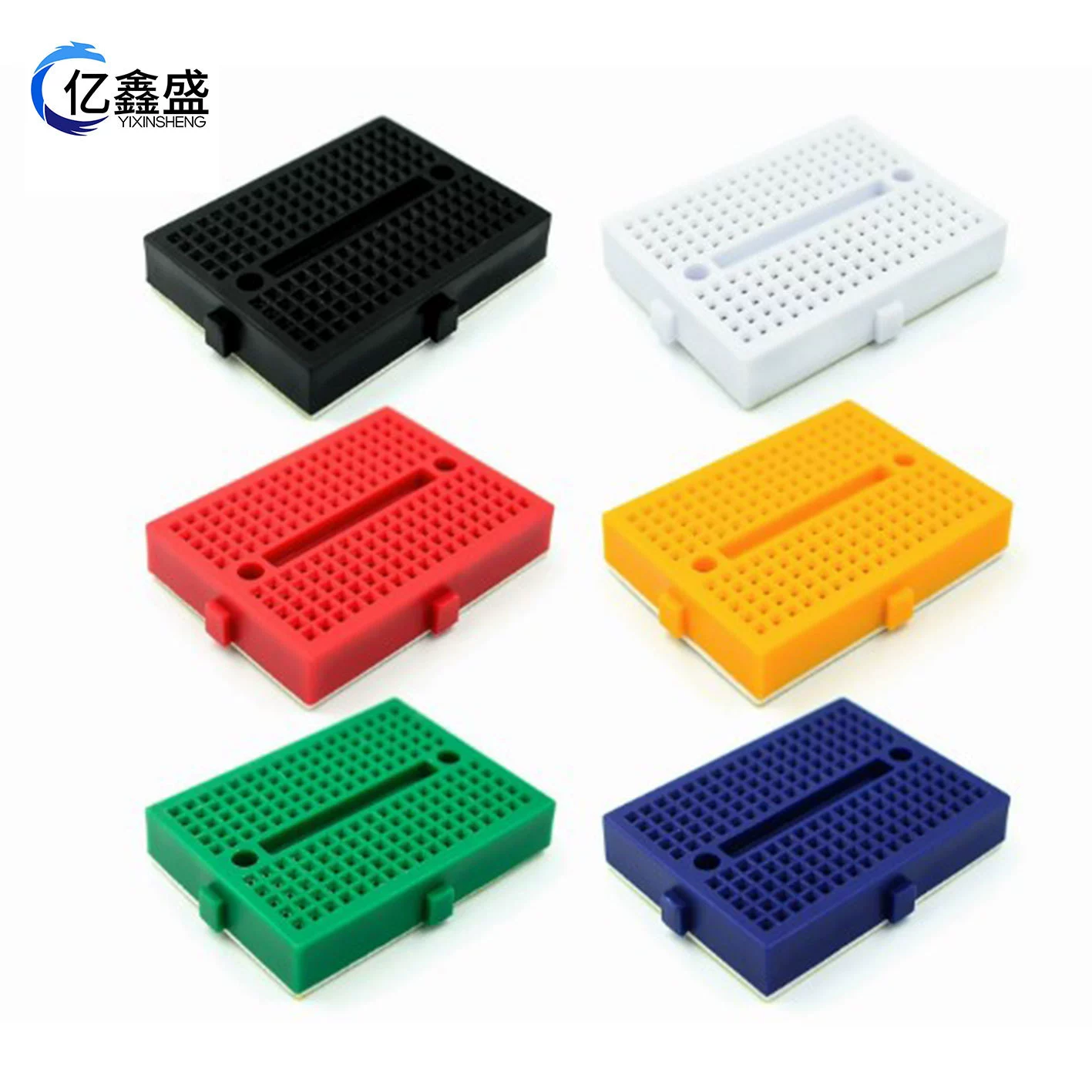 SYB-170 миниатюрная сварочная прототипная breadboard с 170 точками подключения, плата размером 35x47 мм с отверстиями