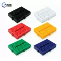 SYB-170 миниатюрная сварочная прототипная breadboard с 170 точками подключения, плата размером 35x47 мм с отверстиями