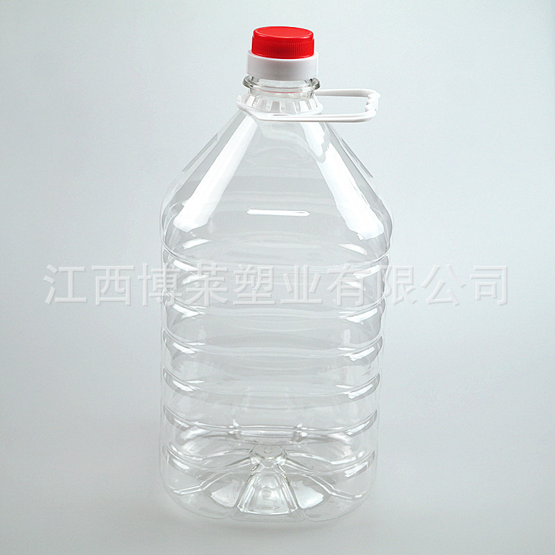 5L手提方油瓶 PET油瓶  食用油壶 方酒瓶 5000ml塑料油桶