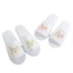 Wedding Party Homestay Hotel Hotel Room Disposable Lamb Slippers Color English Bronzing Home Slippers