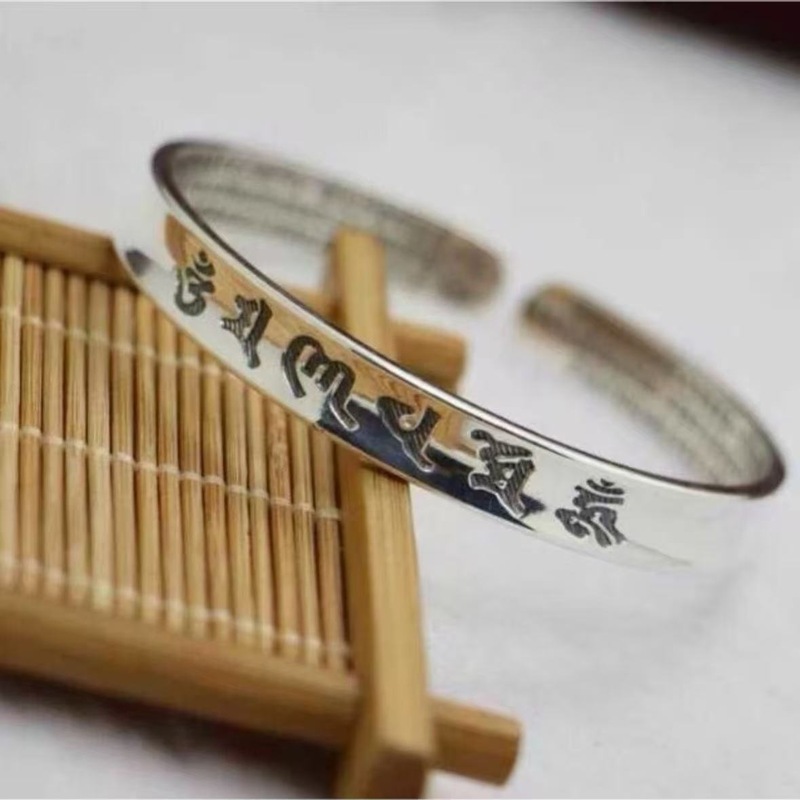 抖音爆款描金桃花葫芦实心开口手镯女新中式高级感国潮合集手饰品|undefined