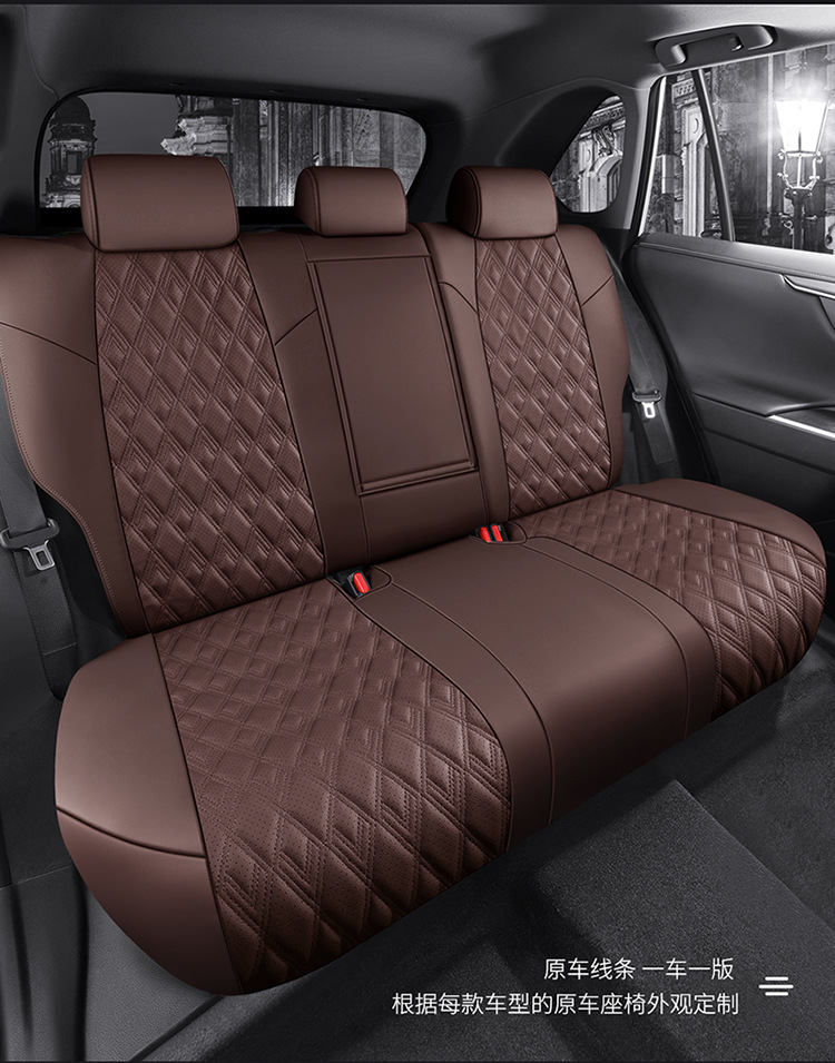 Diamond leather seat cover car seat cushion new high-end seat cushion cover four seasons universal all-inclusive special seat cover breathable