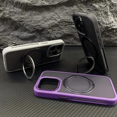 360 ピボットケース iPhone16Promax 携帯電話ケース メタルレンズ Apple 15pro 磁気放熱 17 に適しています