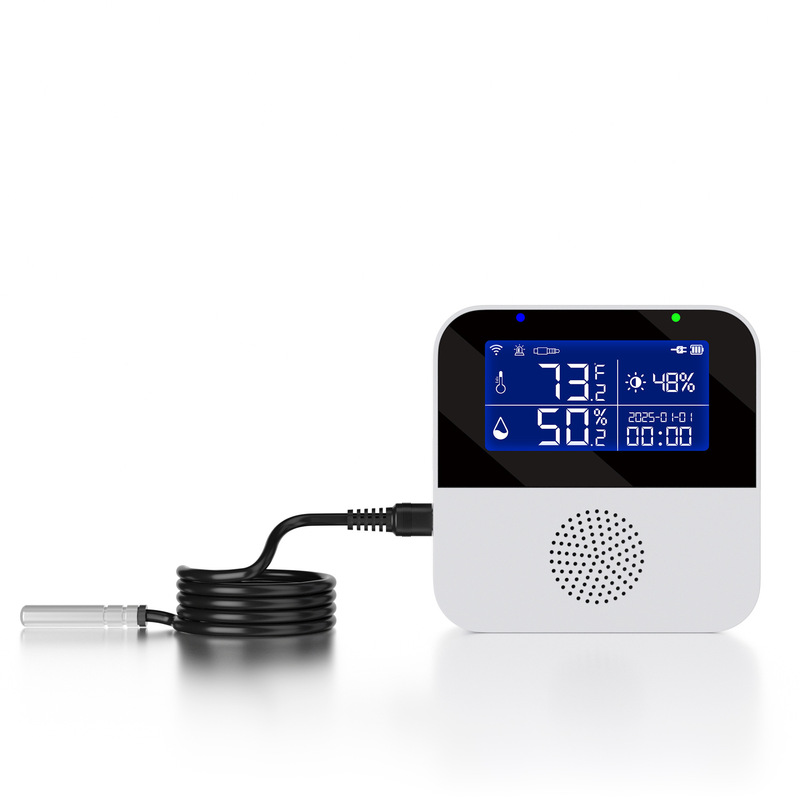 Graffiti Smart WIFI Temperature and Humidity Sensor Smart Home Wireless Remote Temperature and Humidity tuya Temperature and Humidity Graffiti Smart WIFI Temperature and Humidity Sensor Smart Home Wireless Remote Temperature and Humidity tuya Temperature and Humidity