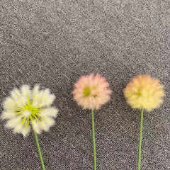 卸売りの対外貿易のシミュレーションのタンポポのアジサイの偽の花の白色の装飾の花の会社の学校の室内のボールの瓶の花の置物