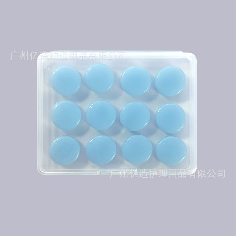 跨境货源硅胶泥耳塞12粒可塑形防水降噪睡眠游泳隔音耳塞游泳耳塞|undefined