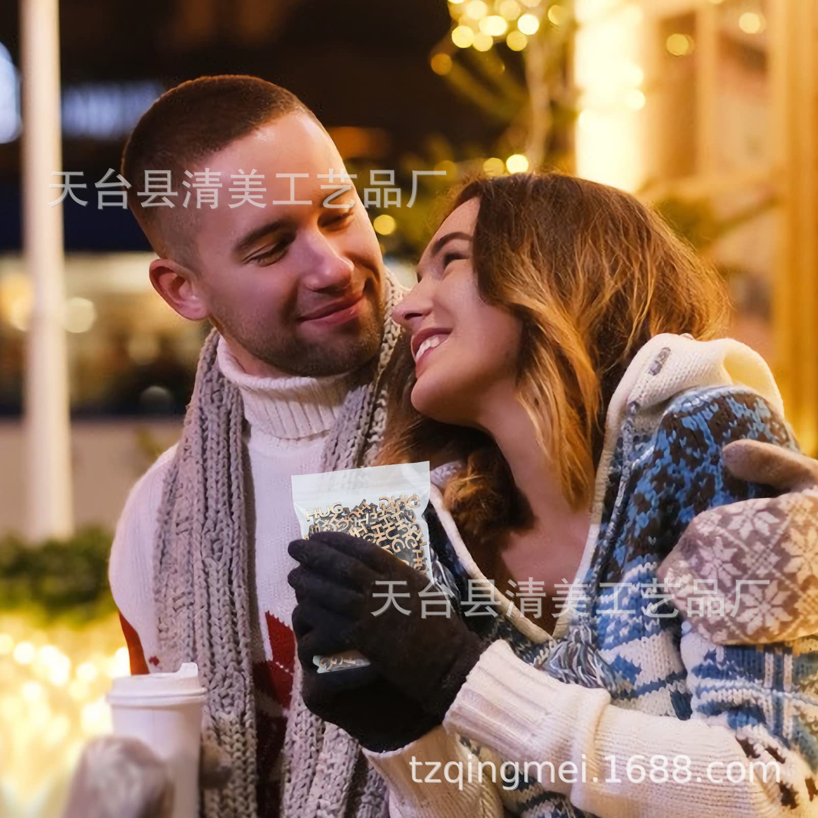 "DAMN" bloque de letra hueca de madera HUG FUCK "bloque de letra hueco de madera" Lucky"