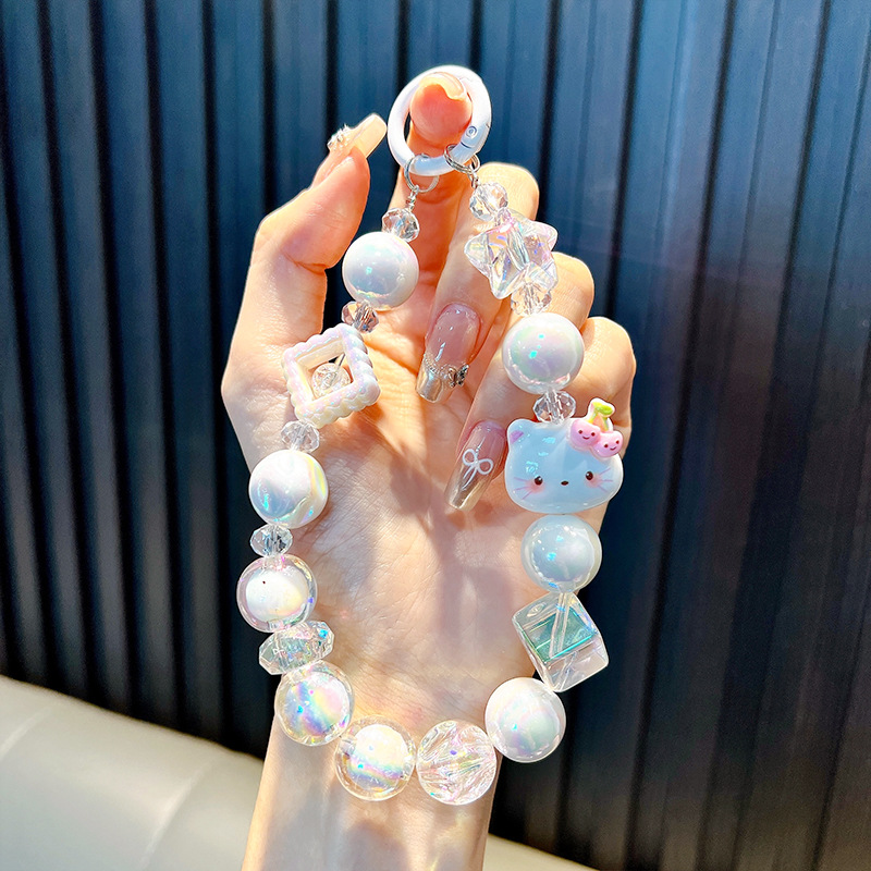 Cuentas Sanliou cadena de caja de teléfono móvil en vivo muñeca colgante para evitar la pérdida de pequeños regalos de estudiantes al por mayor