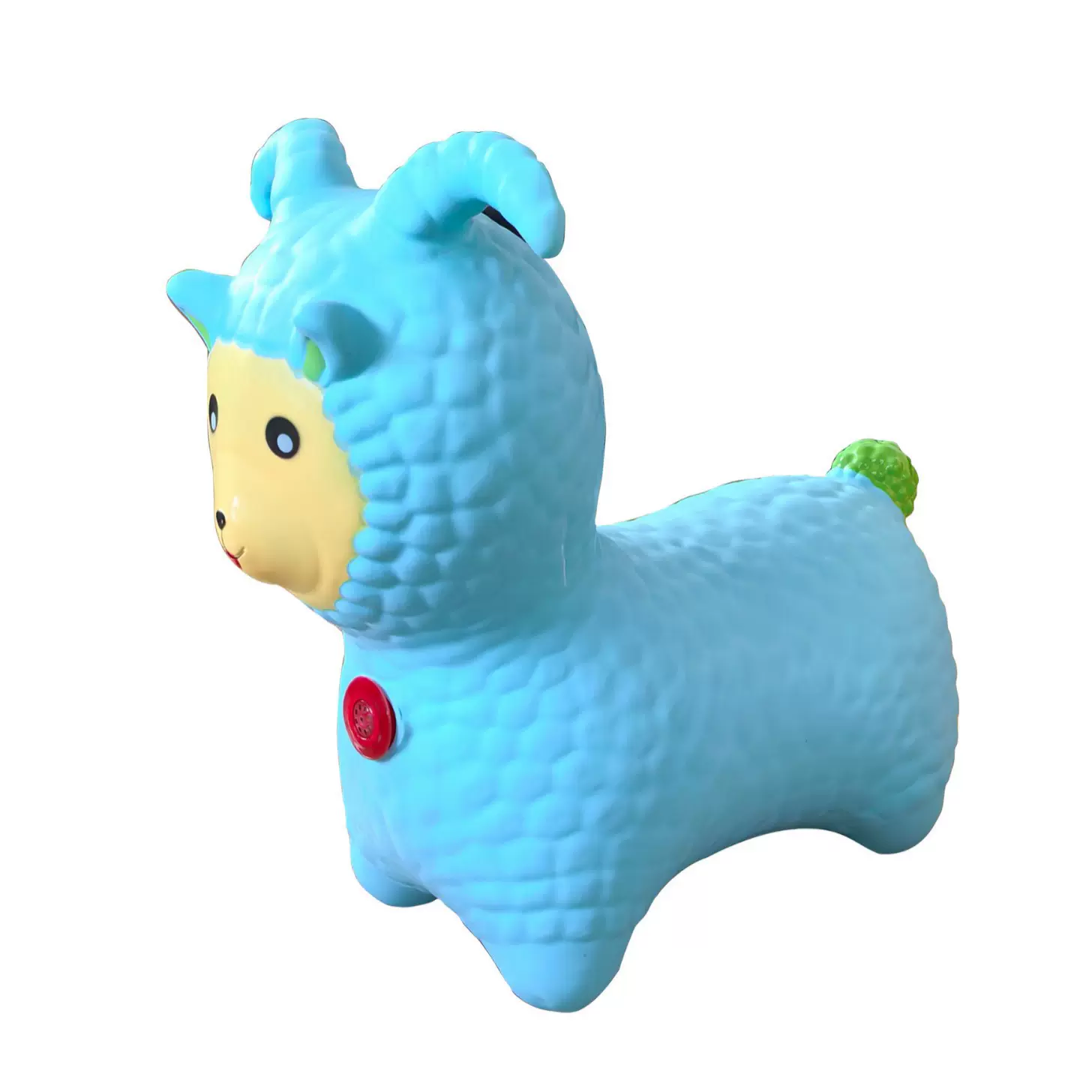 跳跳马绵羊PVC皮马加大号儿童充气玩具坐骑地摊批发加厚跳跳马