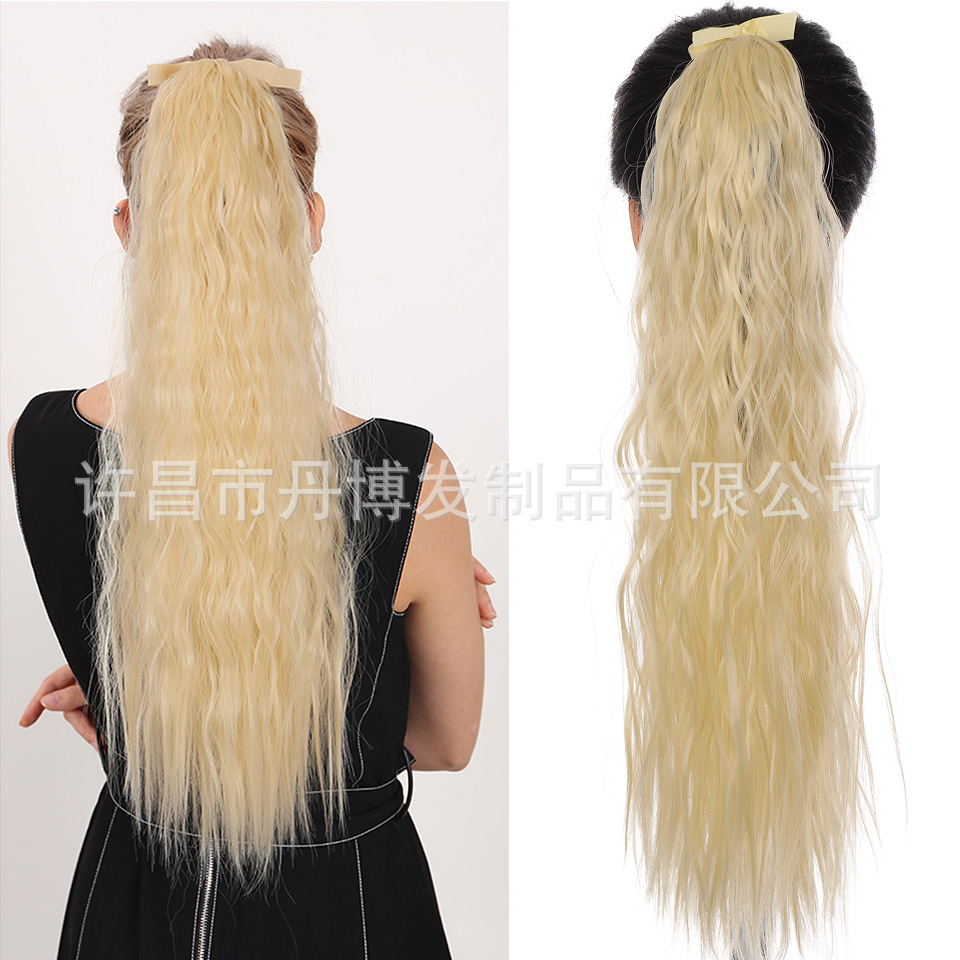 55CM corrugado rollo-102 de oro blanqueado