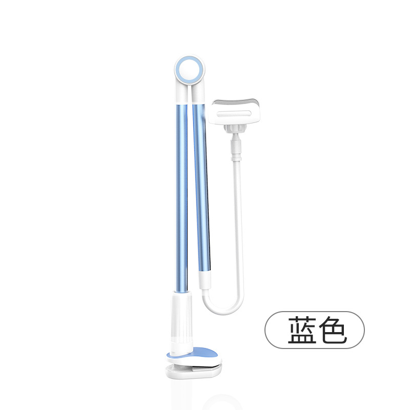 Teléfono móvil perezoso soporte de escritorio dormitorio cocina ajustable telescópico plegable rotación multifuncional soporte de tabletas móviles