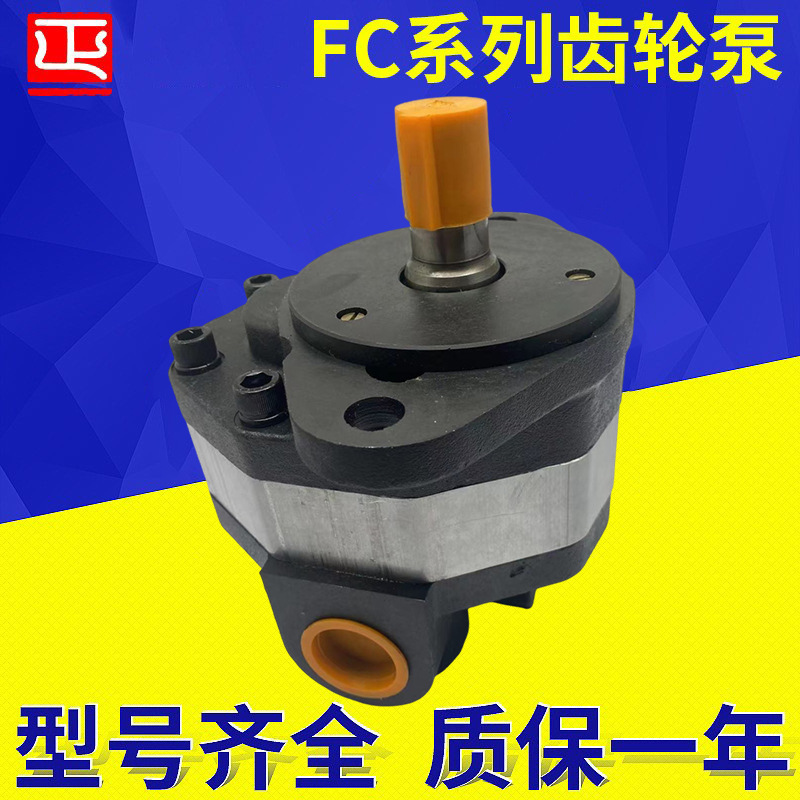 厂家批发山西液压单级齿轮油泵 卧式铸铁cb-f液压齿轮泵批发