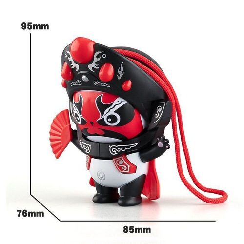 Authentic Sichuan Opera Changing Face Panda Mask, a Cultural Children's Face Mask Toy from Chinese National Essence, Direct Shipping