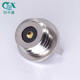 螺纹公母磁性充电头 圆形吸附式磁吸接头各类充电设备磁吸连接器