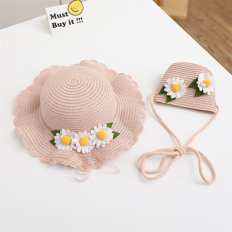 Girl's Cartoon Style Sweet Simple Style Flower Bucket Hat display picture 3