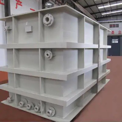 厂家供应 电镀喷涂清洗线配套PP槽 强酸强碱耐腐蚀水槽电镀水池