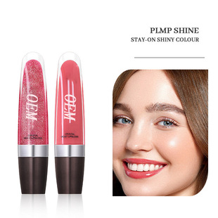 Oem Oem Pearlescent Matte Lip Glaze Moisturizing and Hydrating Lip Gloss Non-Fading Anti-Drying Base Lip Gloss Cross-Border