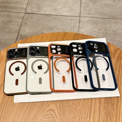 适用iPhone16promax手机壳秒变17磁吸苹果15镜头全包防摔保护套14