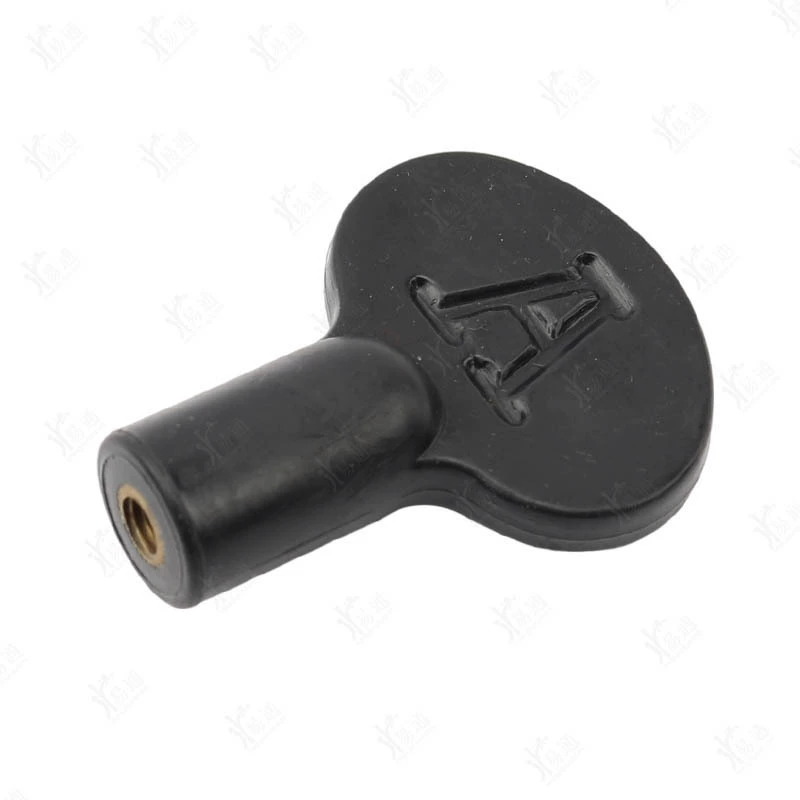 Key machine rotary handle plastic copper handle with key machine accessories M8 universal horizontal control handle
