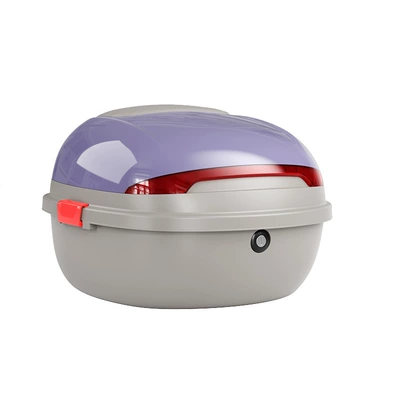 Electric car tail box | Storage Box, Large Rear Trunk - light-purple-factory-direct-sales-30l-medium-sized-trunk-can-hold-summer-helmet