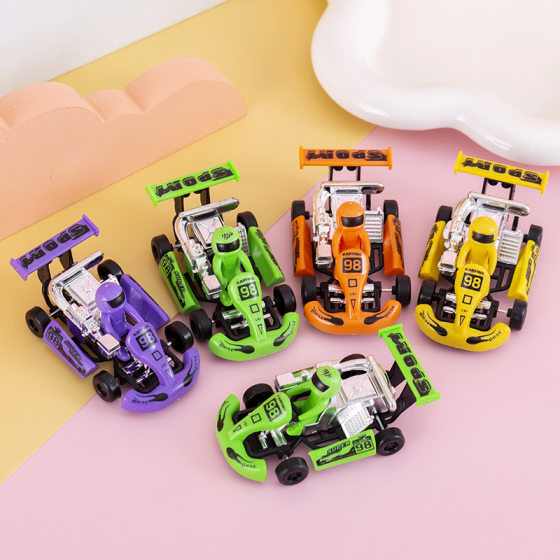 Children's Educational Toys wholesale Formula car inertia car pull back racing kart push gifts