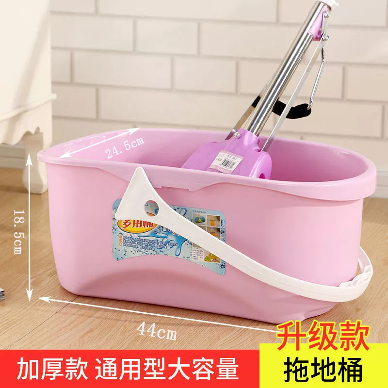 Bucket, drying rack for home use, handheld set, hygienic sponge mop, increased thickness