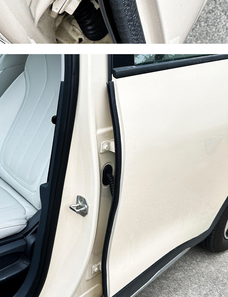 Suitable for Geely Xingyue Ex2-B Pillar Sealing Strip, Door Sealing Strip, Door Gap Dustproof and Soundproof Strip, Interior Modification
