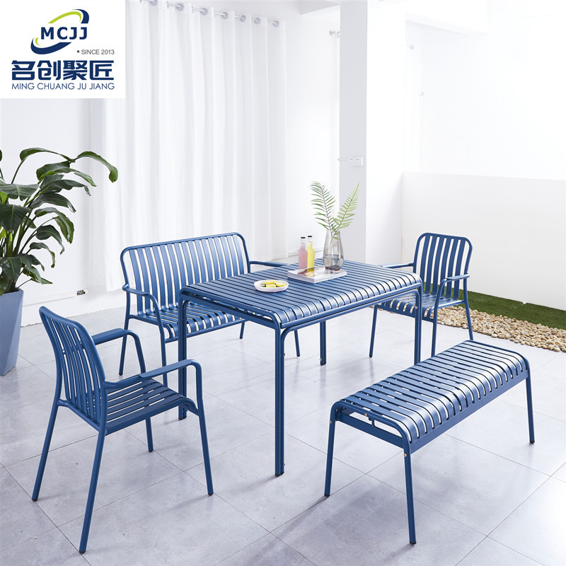 Outdoor Metal Tables and Chairs Courtyard Terrace Outdoor Leisure Furniture Garden Cafe Outdoor Creative Colorful Tables and Chairs Outdoor Metal Tables and Chairs Courtyard Terrace Outdoor Leisure Furniture Garden Cafe Outdoor Creative Colorful Tables and Chairs