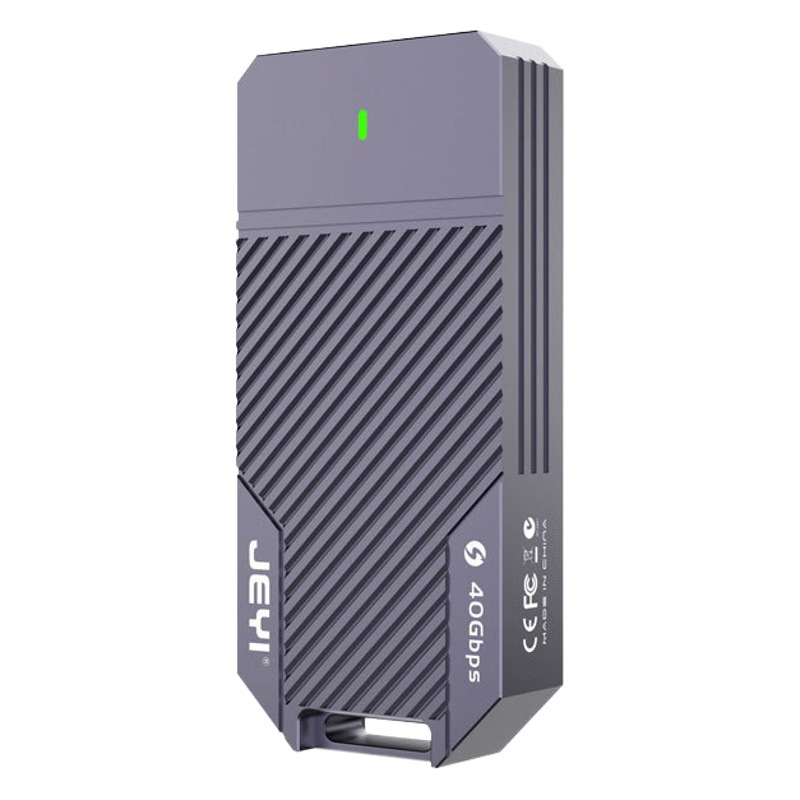 Jiayi Lightning 3/USB4 caja de disco duro NVMe caja de disco duro de estado sólido M.2SSD portátil externo caja de disco duro móvil