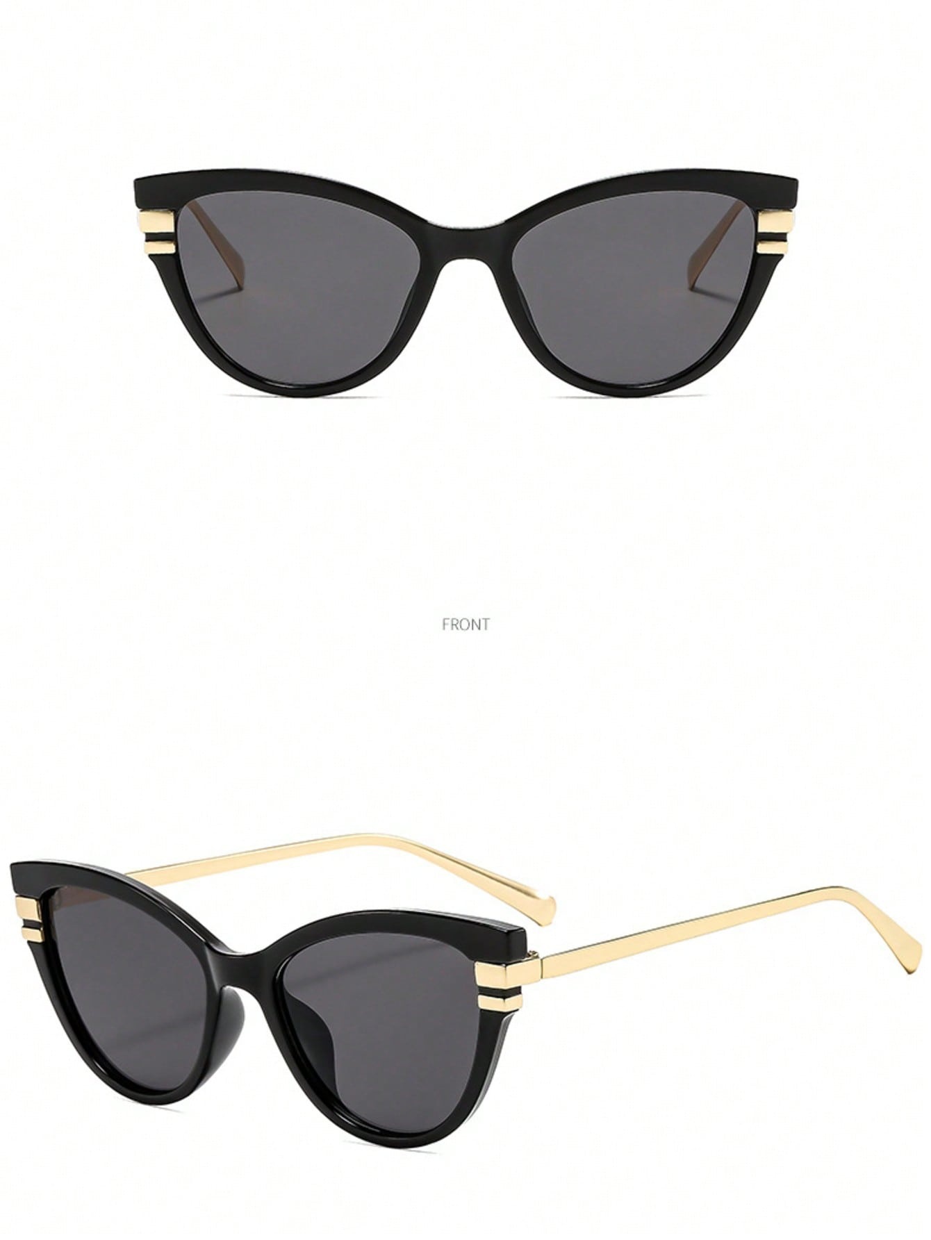 Gafas de sol cat eye retro para mujer protección solar estilo_voghion.com