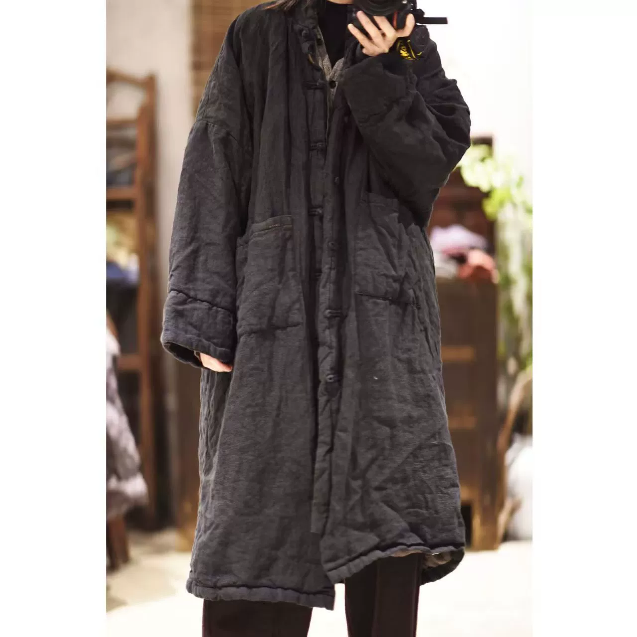 21/12 должны быть сырые зимние льняные художественные ретро кардиганы