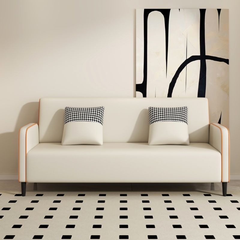 Modern Minimalist Small Apartment Washable Tech Fabric Sofa for Two or Three People, Suitable for Living Room, Clothing Store, Rental House, Trendy Sofa