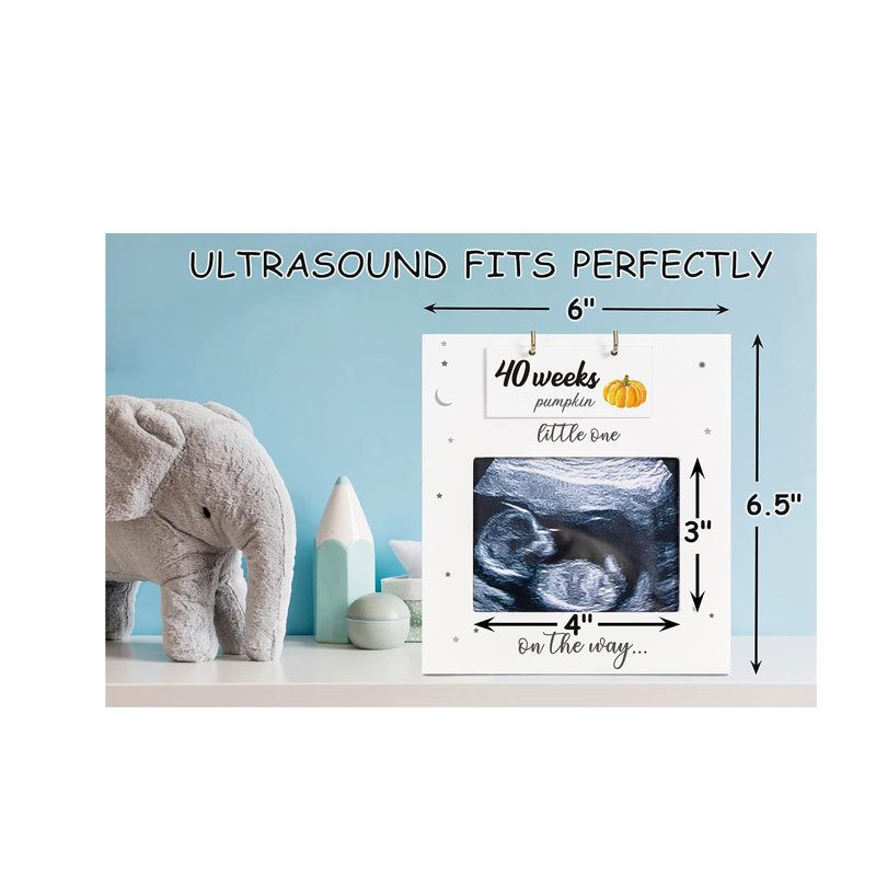 Recién nacido nacimiento hito foto conmemorativa de madera marco de fotos dormitorio sala de estar decoración marco de fotos bebé crecimiento disciplina