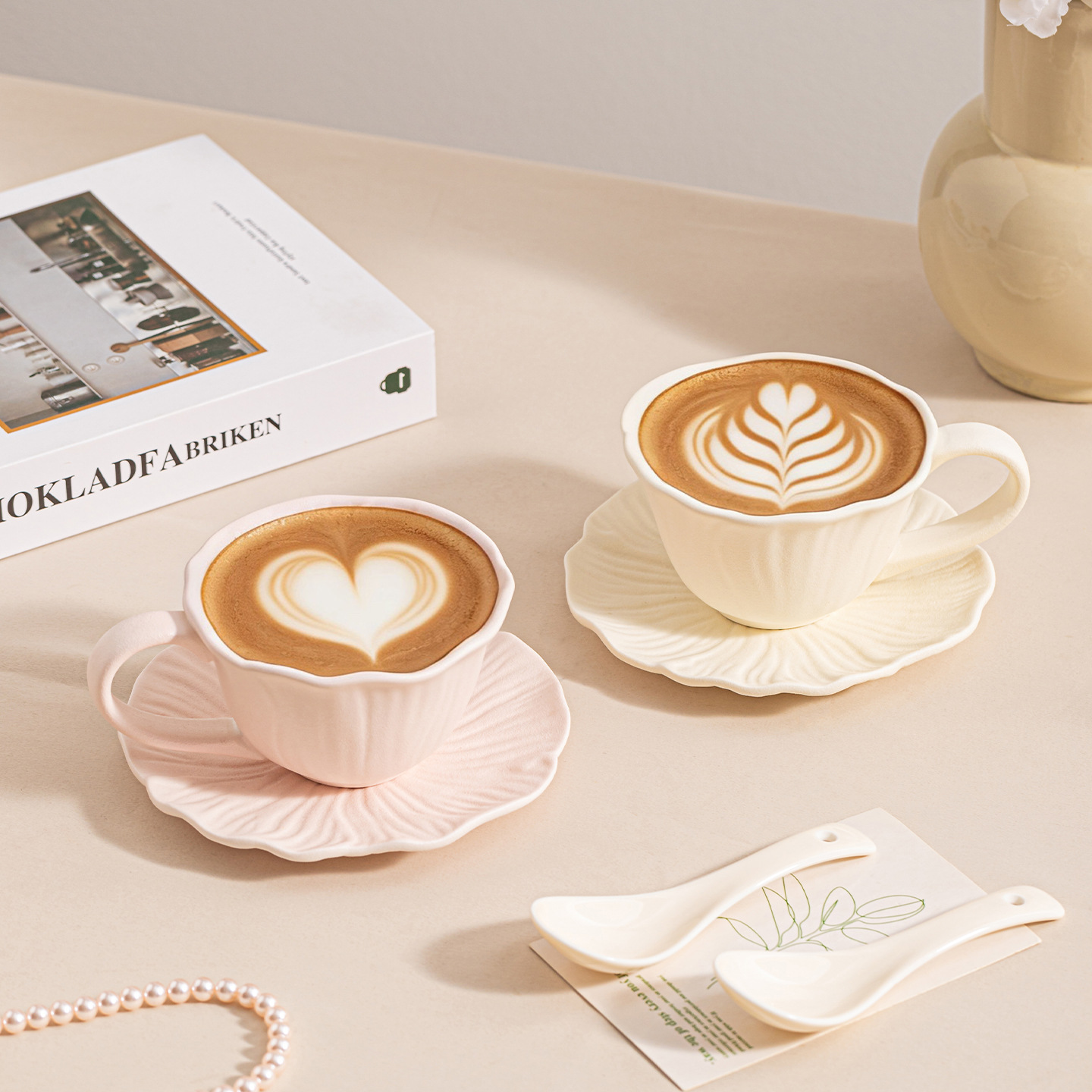Inswind taza de café de diseño de taza de cerámica de agua de alta calidad francesa taza de cerámica para mujeres