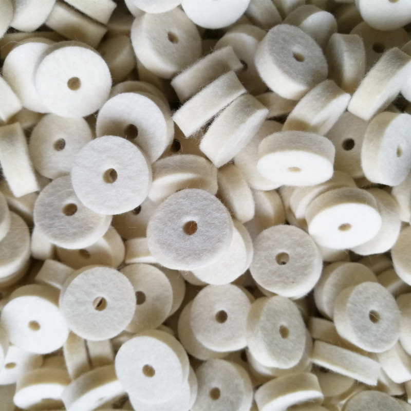 [Wool Felt] Winding Machine Enameled Wire Tensioner Wool Felt Cotton Clamp Sponge Pad Cleaning Wool Felt