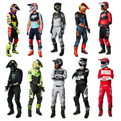 新型tld180360クロスカントリースピード降下服セットクロスカントリーバイク騎手服レーシングスーツ転倒防止ズボン男